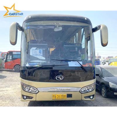 China China 55 seater leather tour coach Bus King Long luxury used coach used rhd for sale