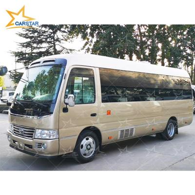 China Used Coaster Buses 30 Seats Luxury Diesel Seats Good Condition With Air Condition Used Coaster Bus > 8L for sale