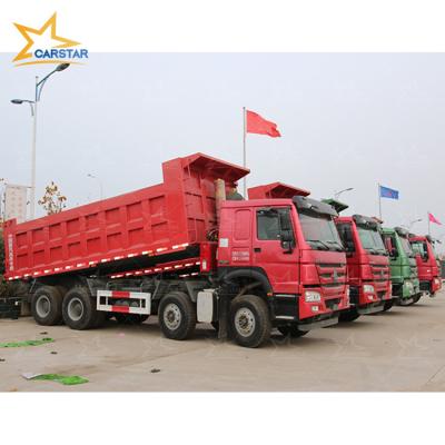 China RHD LHD 50tons Used 8x4 Truck 12 Sino Biker Used Howo Used 8*4 Dump Truck 4 - 6L for sale