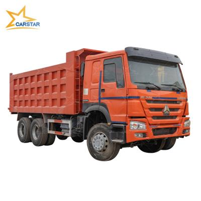 China Sinotruck Howo Tipper Dumper Tipping Truck Used 6X4 4 - 6L Dump Truck for sale