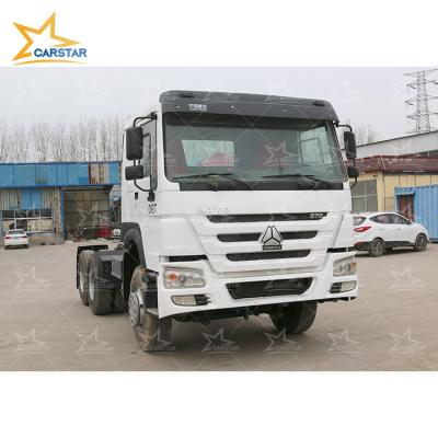 China Sinotruk HOWO 6X4 10 Wheeler Strong Power Used Trucks Heavy Duty Tractor Truck For Sale 6800x3668x2490mm for sale