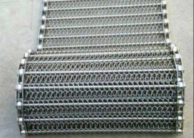 China Ss304 Chain Stainless Mesh Conveyor Belt High Temperature for sale