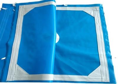 China Blue Color PP Polypropylene Multifilament Filter Fabric Vertical Filter Press Mesh Cloth for sale