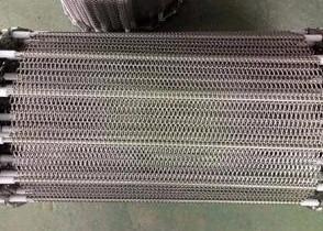 China Backende abkühlende Breiten-Spirale Mesh Belt des Edelstahl-0.2mm zu verkaufen