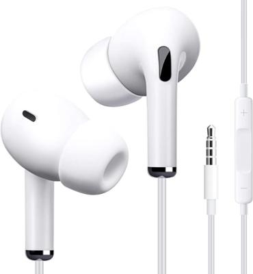 China Free Sample Comfortable Wearing Wired Earbuds For Mobile Phone Tablet Noise Reduction Key Control Bass Stereo Wired Earphone for sale