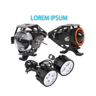 China Essential Light 12V LED Angel Eye Light Motorcycle Waterproof And Durable IP67 Light Led Motorbike Headlight 16*12*12 for sale