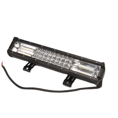 China Wholesale automobile lamp car worklight higher brightness led light bar car truck triple 216w array worklamp 12V 24V off-road automotive work light for sale