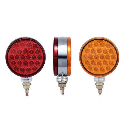 China Truck Plastic Double Side Tail Light Red Amber TACPRO LED Turn Signal Light Suitable For Truck Trailer Around Warning Light System for sale