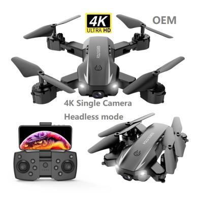 China OEM 90098 UAV 4K Long Mode Resistance Quadcopter UFO Drone 4K Hot Single Fixed Headless HD Camera High Headless RC Aircraft For Hobby for sale