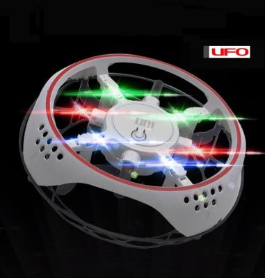 China Fly Cheap and Reliable Q01B UFO Sensing Aircraft Flying Smart Suspended Gesture Sensing Mini Drone Quadcopter Toy for Kids for sale