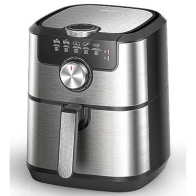 China Fat 80% Air Fryer Private Label 3.5 Liter Stainless Steel Air Fryer for sale