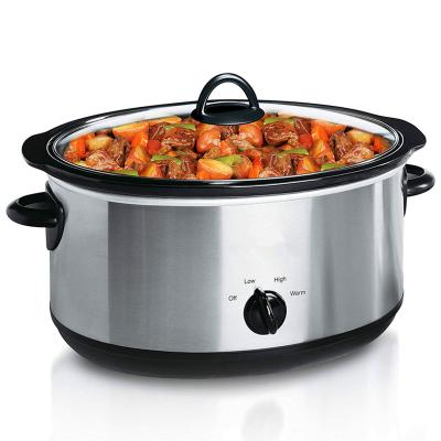 China Hotel 8QT Oval Electric Slow Cooker for sale