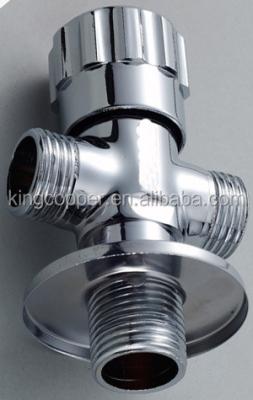 China Check Water Faucet Angle Stop Valve Kitchen Bathroom Brass Angle Valve for sale