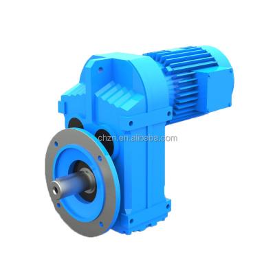 China Hotels China Manufacturer Speed ​​Reducer Of F Type Parallel Shaft Helical Gear Units for sale