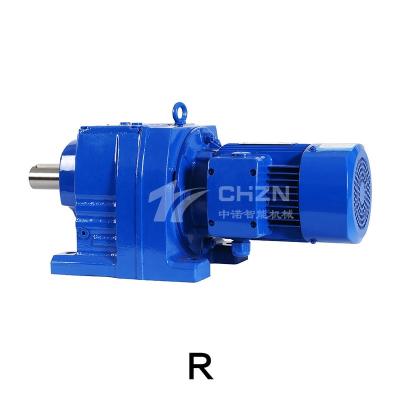 China Helical Crane R Series Gear Speed ​​Reducer With High Quality AC Motor for sale