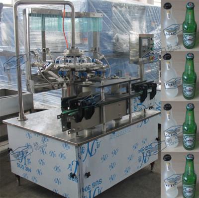 China Fully Automatic Glass Bottle Washing Machine Industrial Rotary Bottle Washer 2000BPH for sale