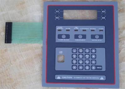 China Waterproof Rubber Membrane Switches panel sticker with Heat Resisting for sale