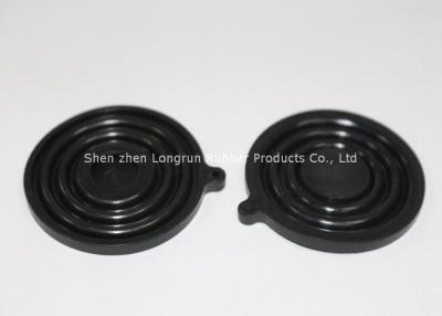 China 60 Shore A Small Rubber Plugs And Caps Fluororubber Cap Hat / Lid for sale