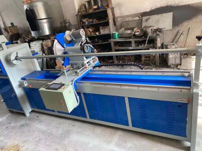 China Garment Automatic Process Fully Automatic Fabric Rolling Slitting Fabric Roll Strip Slitting Machine for sale