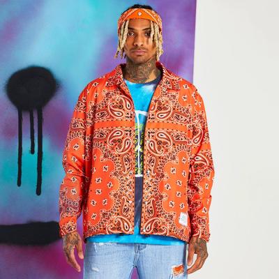 China Viable Custom Men's Coaches Bandana Jacket for sale