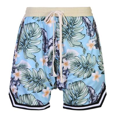 China Custom Casual Anti-wrinkle All Over The Way Printed Mesh Shorts Men for sale