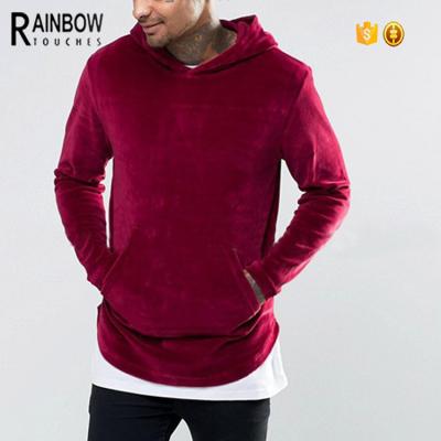 China Anti-pilling Flex Fleece Mens Velvet Jumper Hoodies Clothing by Rainbowtouches for sale