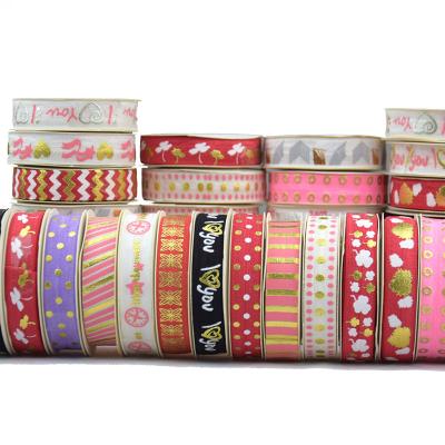 China Good Quality Sustainable Custom Print Fold Over Elastic for sale