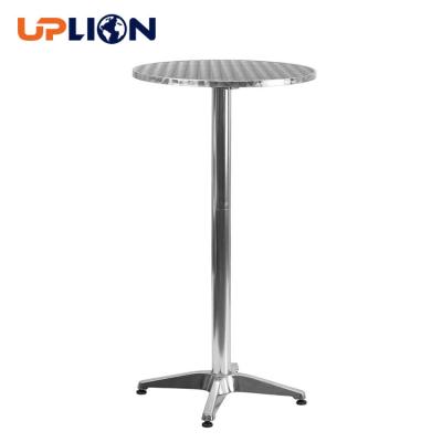 China Contemporary Aluminum Round Stainless Steel Table for sale