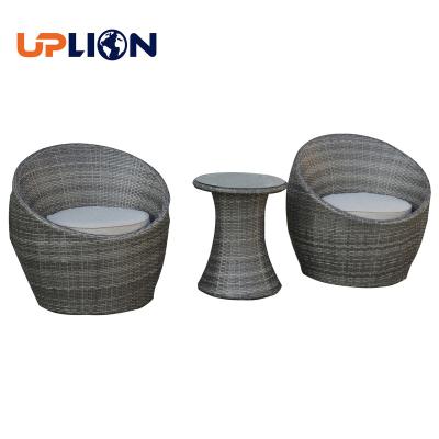 China Garden Sets Cheap Garden Chair Modern Custom Cafe Bistro Patio Resort Chair Uplion Set Outdoor Rattan Furniture for sale