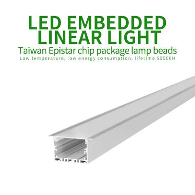 China Embedded linear light_embedded hard light bar_embedded linear light_embedded line LED for sale