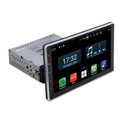 China Android 10.0 Universal Car DVD Player 4G RAM 128G GPS 10.1 Inch Up/Down/Left/Right Hand Angle CARPLAY Navigation Gps for sale