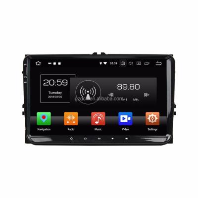 China 10.1 Inch Android 8.0 7.1 6.0 Car DVD Player For VW Volkswagen Passat Tiguan Touran Cart Magotan Skoda Golf 6 Golf 5 Golf 5 8 Inch for sale