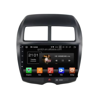 China 10.1 inch Android Car DVD Player GPS 10.0 for MITSUBISHI ASX 2010-2012 4G RAM 128G ROM RADIO stereo carplay audio for sale