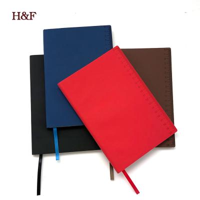 China Custom hardcover notebook clear plastic hardcover notebook PU notebook covers for sale