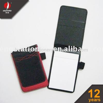 China Self Adhesive Customized Notepad , PVC A6 Notepad for sale