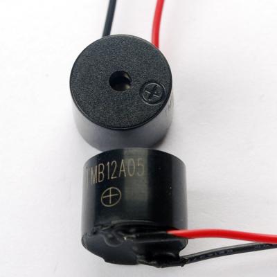 China 3V 3.3V 12*9.5 TMB12A03 Plastic Wire Active Electromagnetic Buzzer for sale