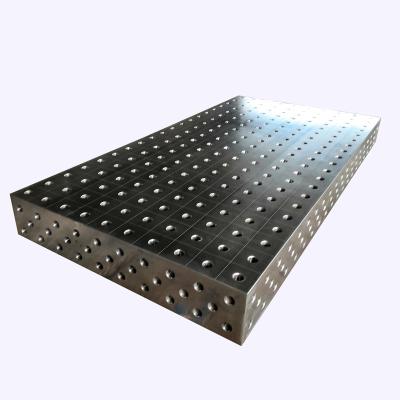 China Simplicity Cast iron assembly table 3d welding table 3d assembling and welding platform for sale