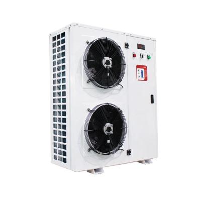 China Hotel Freezer Refrigerant Medium Temperature R404a 10HP Conditioner Compressor Box Shaped Condenser Unit For Cold Room for sale