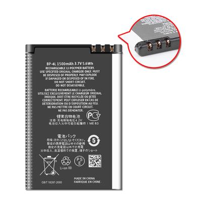 China E71 E72 E73 E90 N97 E52 E55 E6 1500mAh Mobile Phone Replacement Battery For Nokia BP-4L for sale