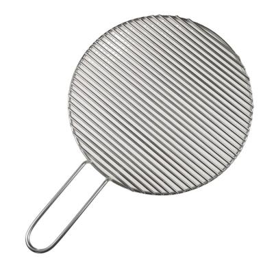 China Easily Cleaned Round Barbecue Grill sus304 316 Wire Net For Outdoor Cooking Food for sale