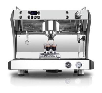 China Italian professional commercial espresso coffee machine cappuccino coffee maker with imported water pump for sale