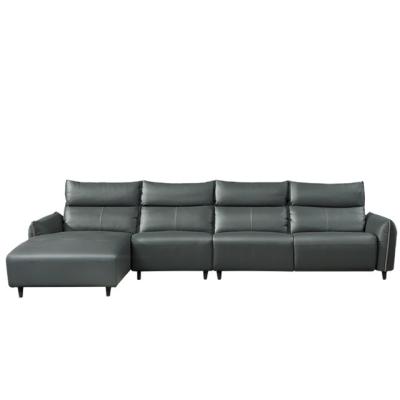 China Furniture Rotating Factory Supply Living Room Sofa Leather Royal Sofa Set for sale