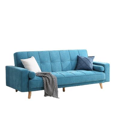 China Removable Washable Living Room Double Foldable Foldable Double Function Small Apartment Sofa Bed for sale