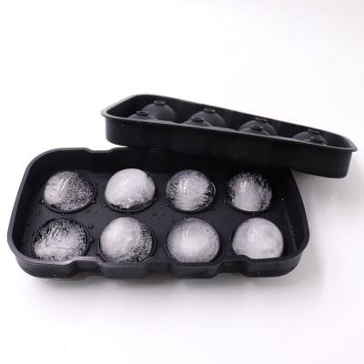 China Viable Collectives Silicone Ice Ball Maker Whiskey Tray Ice Cube Trays for sale