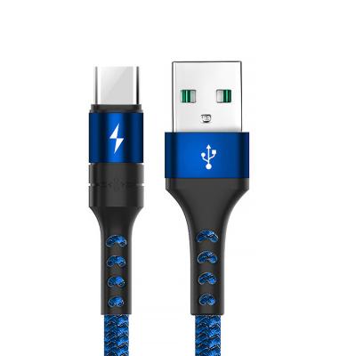 China MP3/MP4 Super Fast Player 5A Fast Charger Cable Phone Accessories Around USB Cable Type C Charging Data Cable For Huawei For Samsung for sale