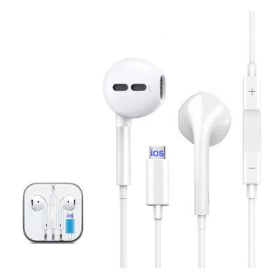 China High Quality Original Work Chip Earphone 8 Pin Wired Earphones With MIC For iPhone 7/8/X/11/12 work earbuds directly for sale