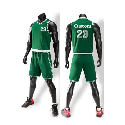 China New OEM 2023 Basketball Wear Reversible Basketball Jersey American Championship Quick Dry Breathable Custom Jersey for sale