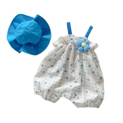 China Hot Selling Polyester / Cotton Amazon Instant Button Baby Kids Cute Newborn Clothes Set for sale