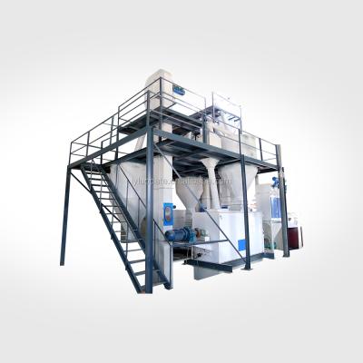 China Farms Feed Pellet Production Line Poultry Feed Processing Machine Floating Fish Feed Production Line for sale