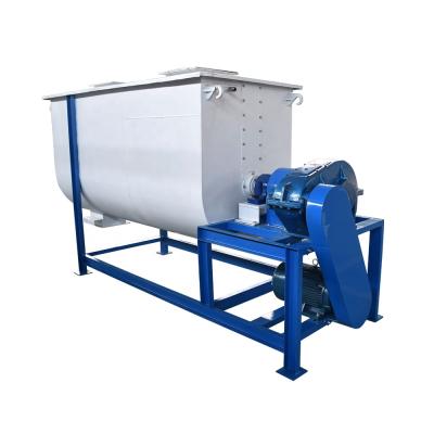 China Small Poultry Livestock Farm Feed Mixer Homemade Animal Feed Mixer Horizontal Animal Feed Mixer Machine for sale